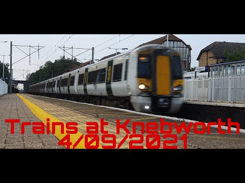 Trains at Knebworth 4/09/2021