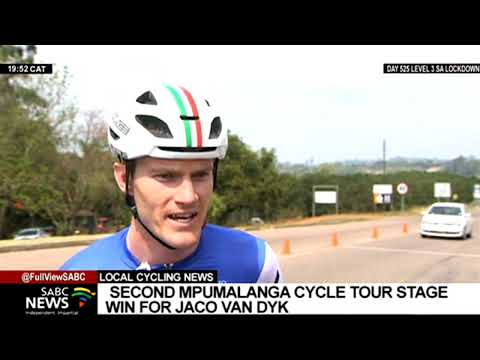 Jaco Van Dyk wins second stage in Mpumalanga Cycle Tour