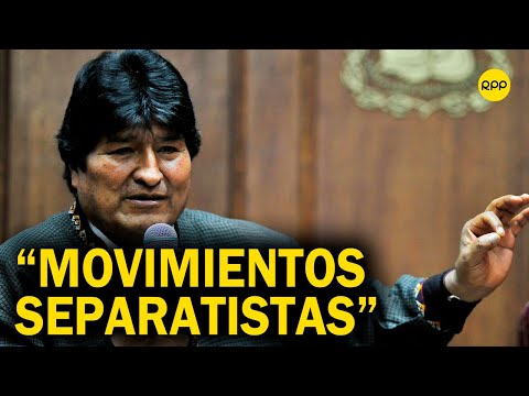 Hugo de Zela: Evo Morales trata de fomentar movimientos separatistas en el sur del Perú