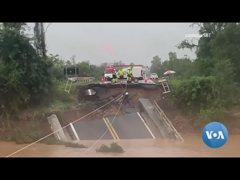 Chuvas causam treze mortes no Brasil
