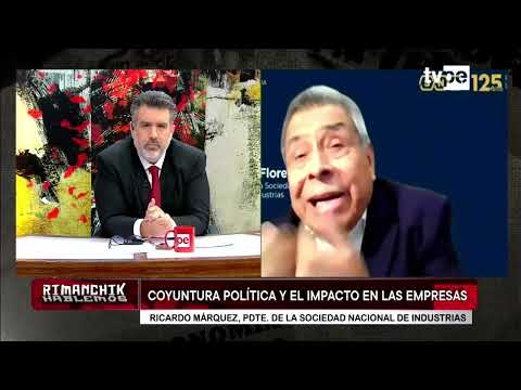 Rimanchik | Ricardo Márquez, presidente de la Sociedad Nacional de Industrias