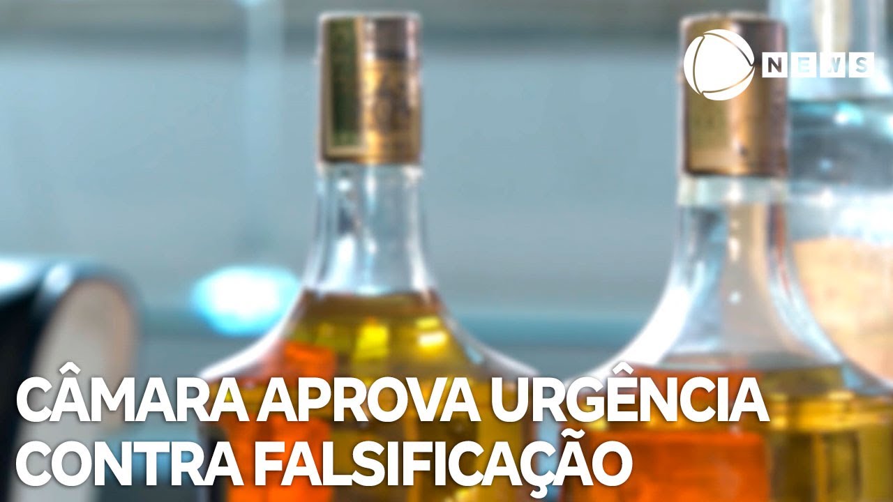 Câmara aprova urgência para projeto que torna falsificação de bebidas crime hediondo