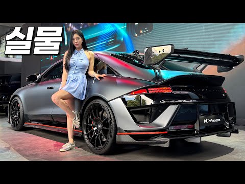 아이오닉6 N 퍼포먼스 파츠 드디어 만났습니다! 테슬라 살래? 이거 살래?