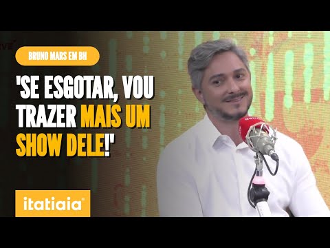 DIRETOR DO MINEIRÃO PROMETE NOVO SHOW DE BRUNO MARS EM BH!