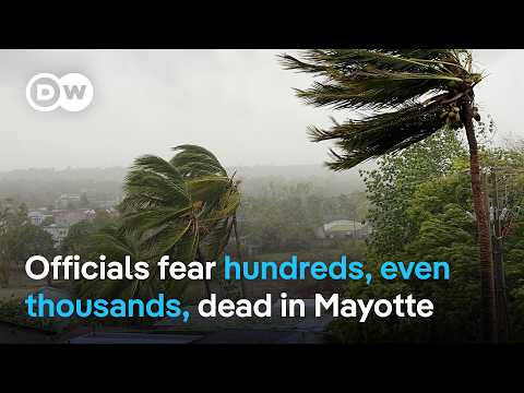 Cyclone Chido leaves a trail of devastation on island of Mayotte | DW News