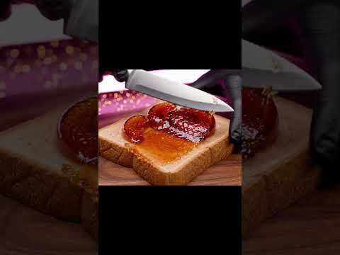 "Glass Snake Fruit Cutting, Spreading & Eating ASMR | Satisfying Food Sounds 🍇✨ #ASMR #Satisfying"