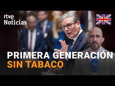 REINO UNIDO PROHIBE la VENTA de TABACO a los NACIDOS DESPUÉS de 2008 | RTVE Noticias
