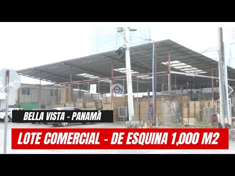 Lote comercial para construcción de edificio y locales en Bella Vista, Ciudad de Panamá.. 6981.5000