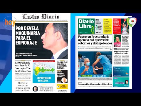 Titulares prensa dominicana viernes 02JUL | Hoy Mismo