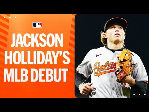 No. 1 Prospect debuts! Full recap of Jackson Holliday's first MLB game! video clip