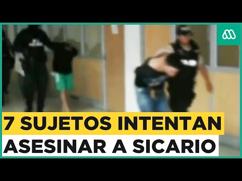Siete sujetos intentan asesinar a un sicario en un hospital en Ecuador