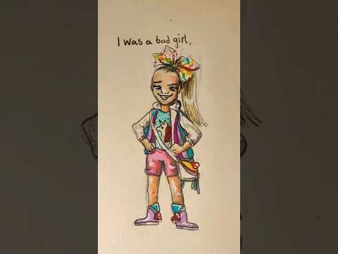 'I was a bad girl' - Lyric art 💀
