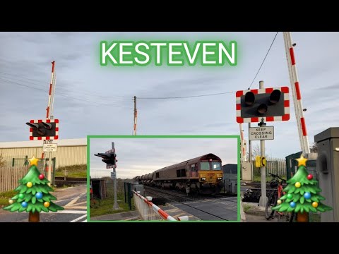 🎄2022 | Ep.10 | (ECML Diversions) Kesteven (Sidings) Level Crossing (26/11/22)
