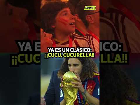 ¡¡CUCU, CUCURELLA!!: EL CANTO ESPERADO EN LA FIESTA DE LOS CAMPEONES DEL MUNDO | Depor