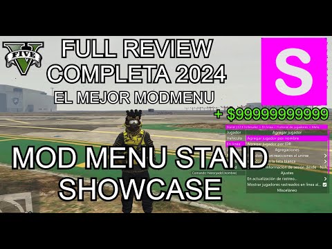STAND MOD MENU PARA GTA ONLINE REVIEW COMPLETA 2024 | SHOWCASE | GTA  ONLINE 2024