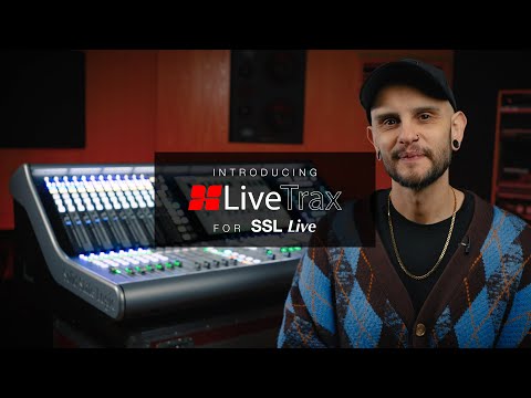 Harrison LiveTrax - Now Available for the SSL Live Console Range (Overview)