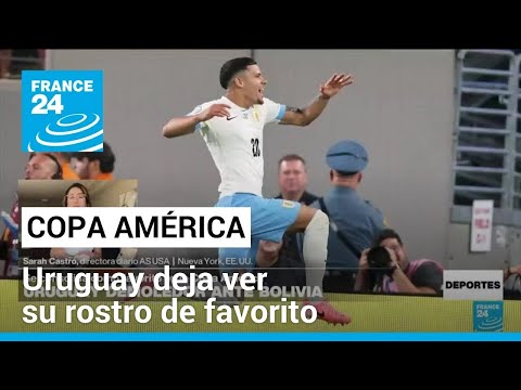 Uruguay demoledor se mete en cuartos de final de la Copa América • FRANCE 24 Español