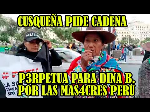 CUSQUEÑA DIO MENSAJE DESDE LA CAPITAL PERUANA Y PIDE JUSTICIA PARA REMO CANDIA Y ROSALINO FLORES..