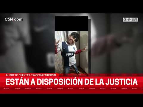 TRAGEDIA en BERNAL: dos DETENIDOS por el HOMICIDIO de un MENOR