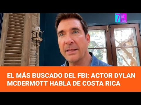 El más buscado del FBI: Actor Dylan McDermott habla de Costa Rica