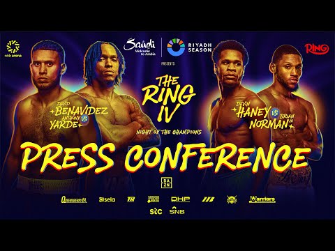 Riyadh Season: Ring IV | David Benavidez v Anthony Yarde, Abdullah Mason v Sam Noakes