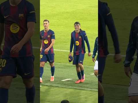 PEDRI me SALUDÓ GRACIAS a ESTO 😳 #futbol #pedri