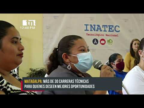 INATEC presenta cursos para el 2022 en Matagalpa,Nicaragua
