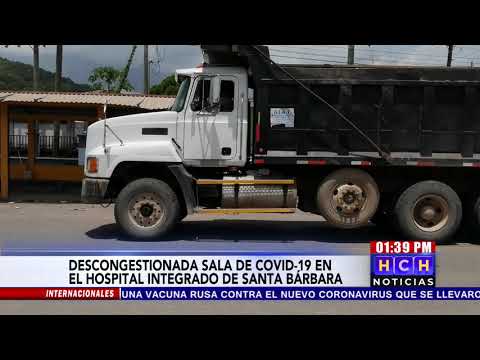 Descongestionada sala de triage en hospital integrado de Santa Bárbara