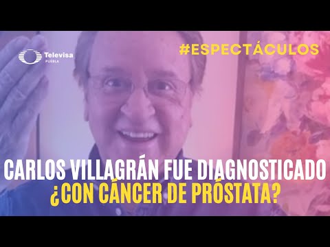 Carlos Villagrán fue diagnosticado con cáncer de próstata