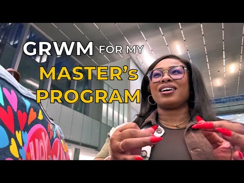 GRWM for My Master’s Program | Wig, Nails & Self-Care Day
