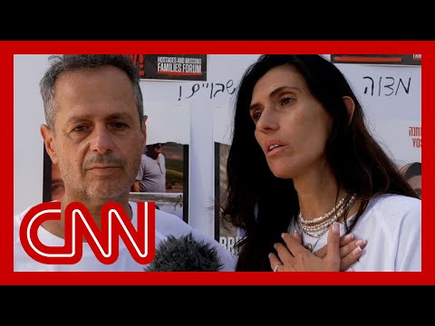 Israeli parents describe how they found out their son was kidnapped by Hamas