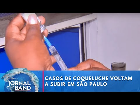Casos de coqueluche voltam a subir em São Paulo | Jornal da Band