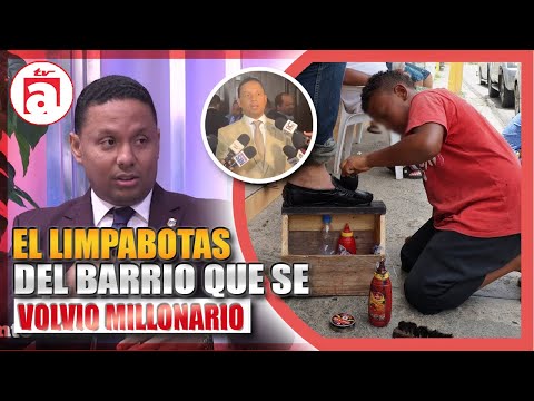 LA HISTORIA DEL LIMPIABOTAS DEL BARRIO QUE SE VOLVIO MILLONARIO, ELIAS MATOS