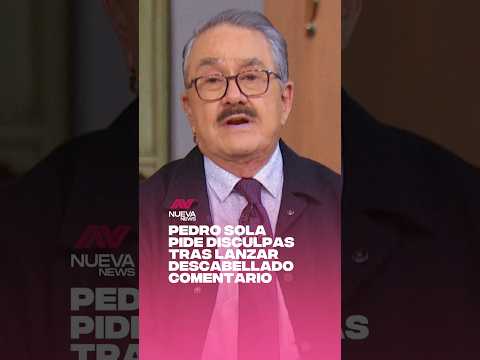 PEDRO SOLA  pide disculpas tras lanzar desafortundo comentario en Ventaneando sobre las MASCOTAS. 😱