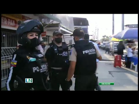 Realizan operativos antidelincuencial al suroeste de Guayaquil