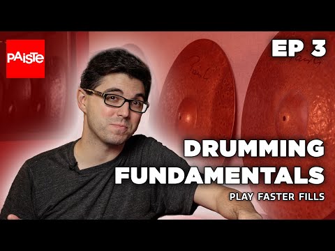 PAISTE CYMBALS - Play Faster Fills - Drumming Fundamentals with Dimitri Fantini