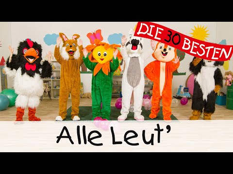 🇩🇪 Alle Leut' - Singen, Tanzen und Bewegen || Kinderlieder 👋