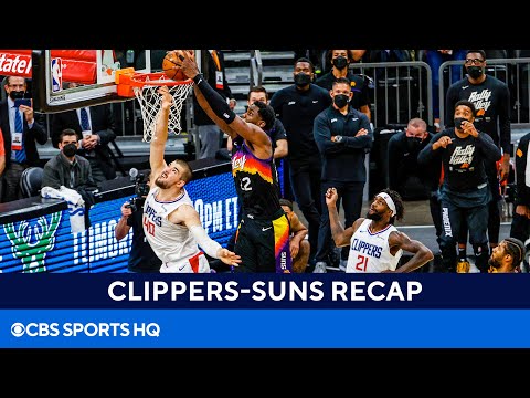 Clippers vs Suns: Deandre Ayton throws down last-second lob to top Clippers | CBS Sports HQ