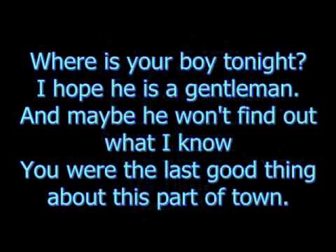 Fall Out Boy - Where is your boy tonight? (With lyrics)