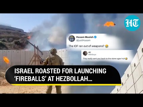 IDF Short Of Arms? Israel Uses Catapult To Shoot ‘Fireballs’ Into Lebanon Amid Hezbollah Tensions