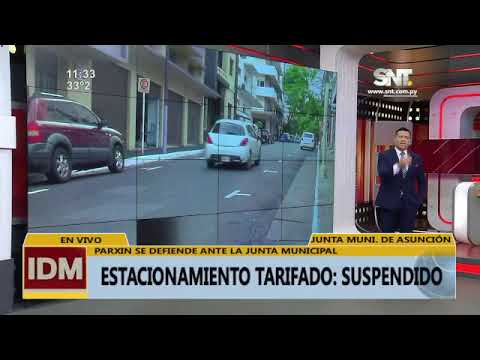 Estacionamiento tarifado suspendido en Asunción