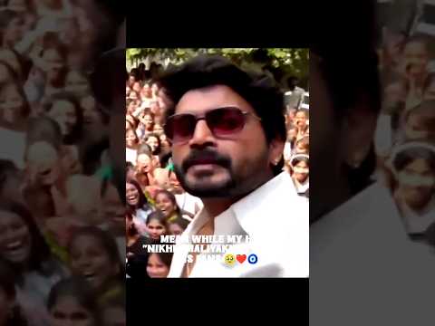 Nikhil Maliyakkal Geniune Love Towards His Fans (But He Feels Family)❤️‍🩹🧿 #nikhil #nikhilmaliyakkal