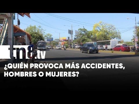 Encuesta Nicaragua: ¿Quién provoca más accidentes, hombres o mujeres?