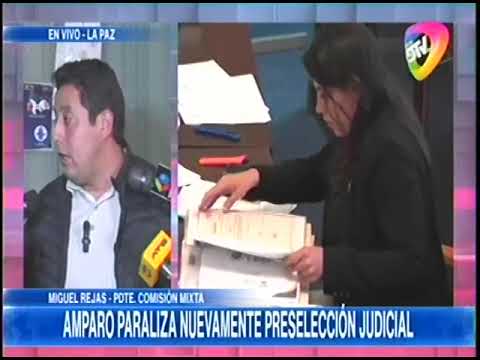 01072024   MIGUEL REJAS   AMPARO PARALIZA NUEVAMENTE LA PRESELECCION JUDICIAL   DTV