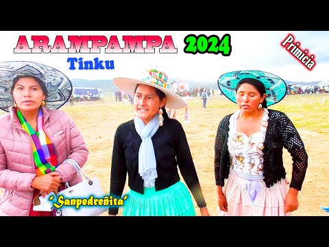 Tinku de ARAMPAMPA 2024, La Fiesta de Pascua - Sanpedreñita-Jiyawa.(Video Oficial) ALPRO BO.