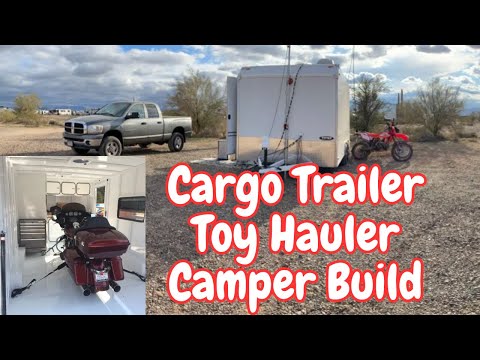 Awesome DIY Toyhauler Build!