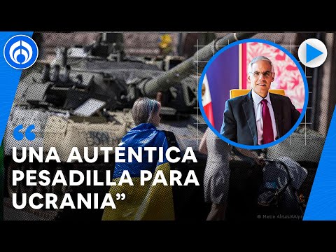 Conflicto entre Ucrania y Rusia se determinará en el campo de batalla: Julián Ventura