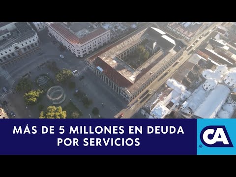 Más de 5 millones en deuda por servicios - Quetzaltenango