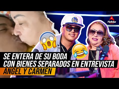 SE ENTERA DE SU BODA CON BIENES SEPARADOS EN ESTA ENTREVISTA (LA HISTORIA DE AMOR DE ANGEL & CARMEN)