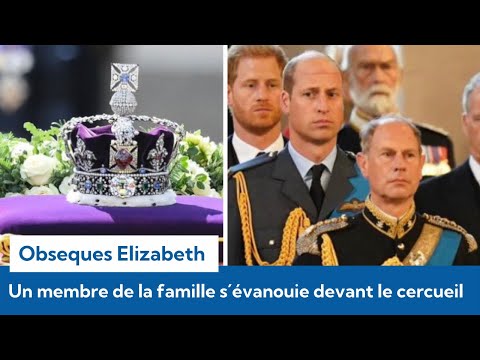 Procession Elizabeth II : un membre de la famille royale s’évanouit devant le cercueil